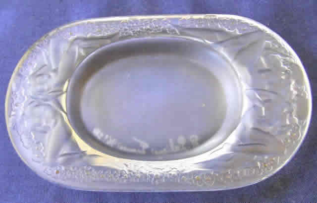 R. Lalique Medicis Pin Dish