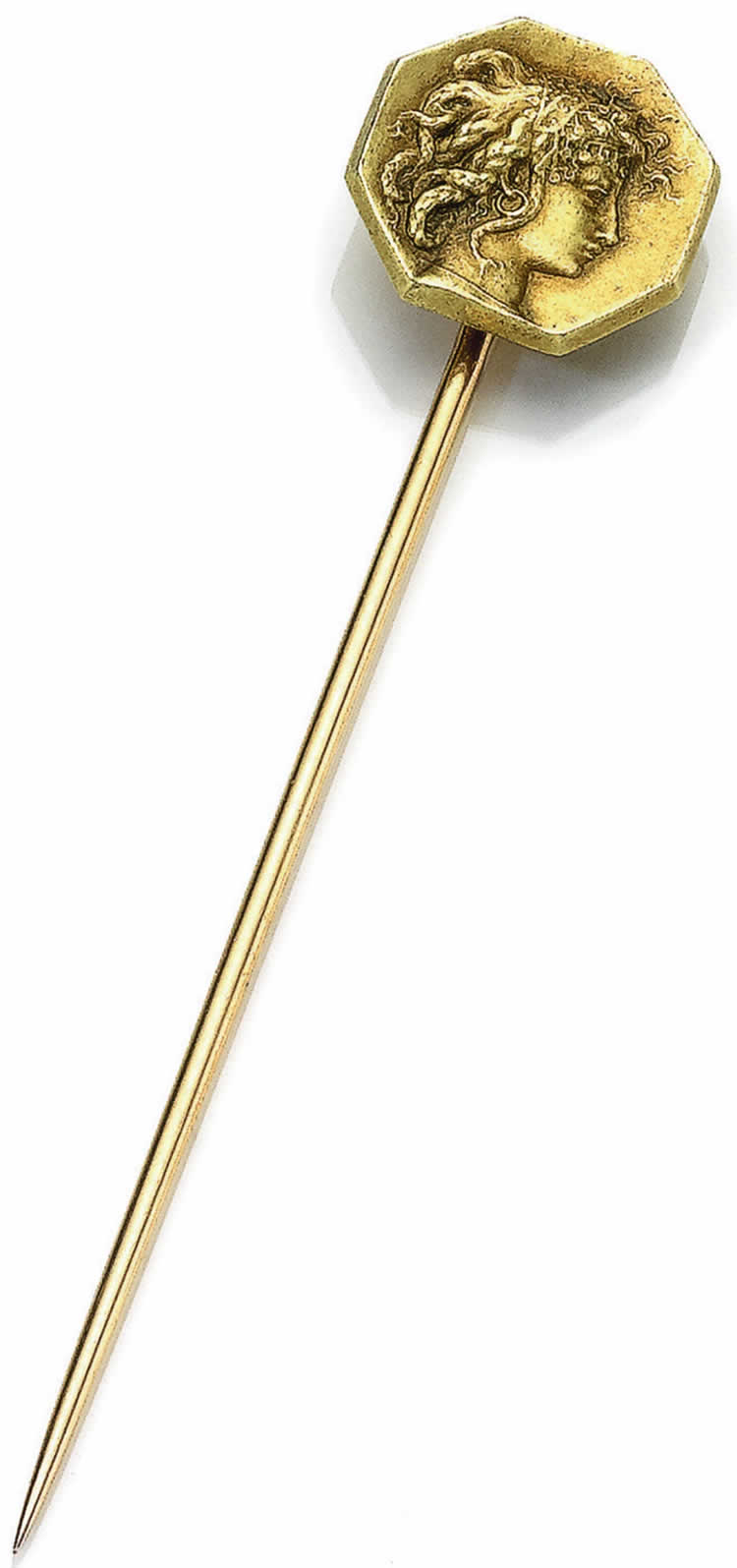 R. Lalique Medusa Hatpin