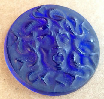 R. Lalique Meduse Brooch