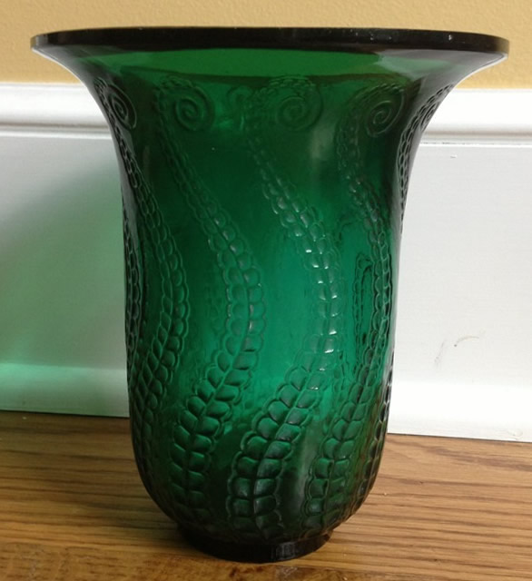 R. Lalique Meduse Vase
