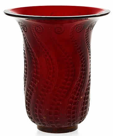 R. Lalique Meduse Vase