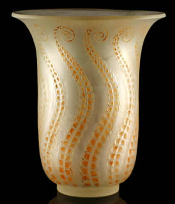 R. Lalique Meduse Vase