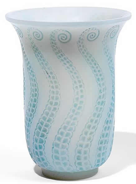 R. Lalique Meduse Vase