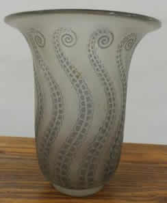 R. Lalique Meduse Vase