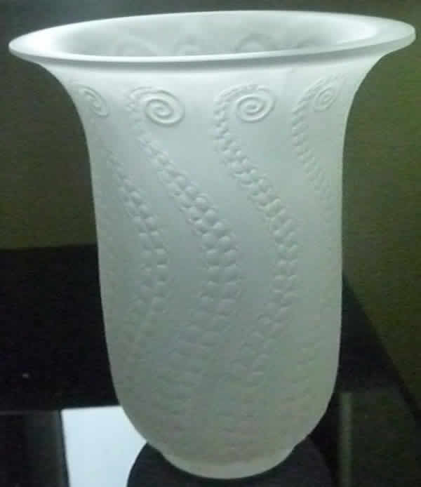 R. Lalique Meduse Vase