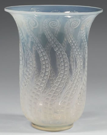 R. Lalique Meduse Vase