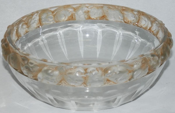 R. Lalique Mesanges Bowl