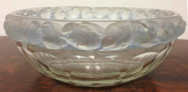 R. Lalique Mesanges Bowl