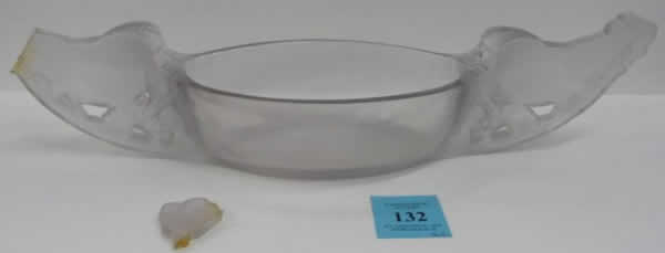 R. Lalique Mesanges Console Bowl