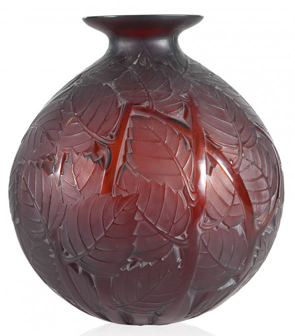 R. Lalique Milan Vase