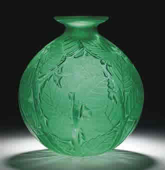 R. Lalique Milan Vase