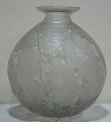 R. Lalique Milan Vase