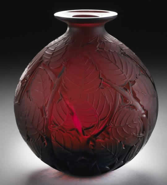 R. Lalique Milan Vase