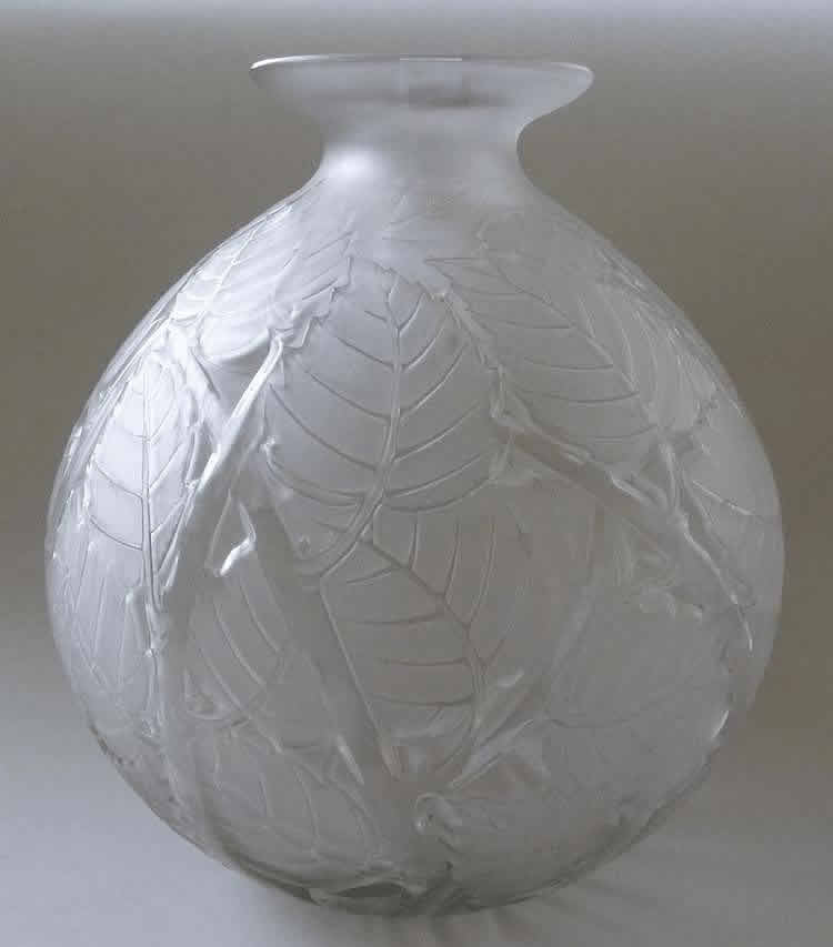 R. Lalique Milan Vase
