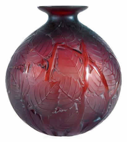 R. Lalique Milan Vase