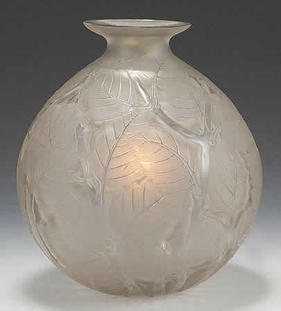 R. Lalique Milan Vase