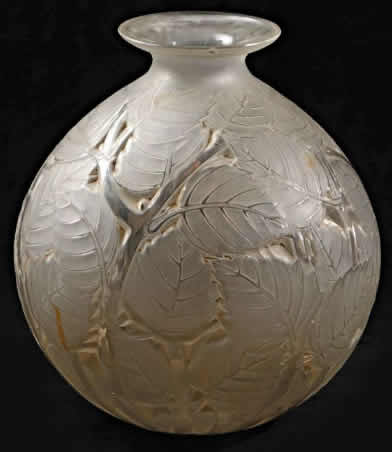 R. Lalique Milan Vase