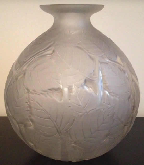 R. Lalique Milan Vase