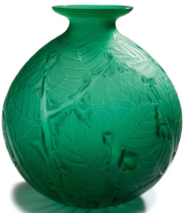 R. Lalique Milan Vase