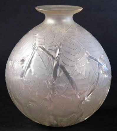 R. Lalique Milan Vase