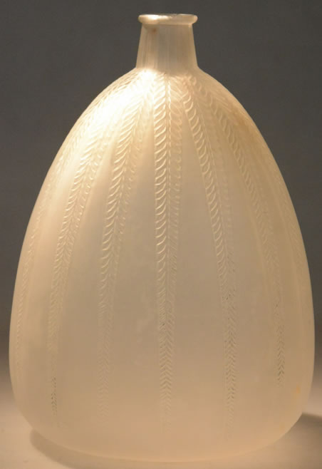 R. Lalique Mimosa Vase