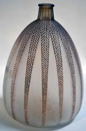 R. Lalique Mimosa Vase