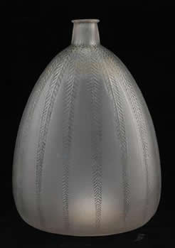 R. Lalique Mimosa Vase