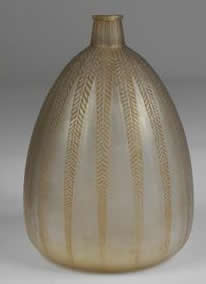 R. Lalique Mimosa Vase