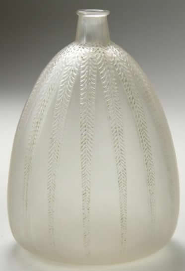 R. Lalique Mimosa Vase