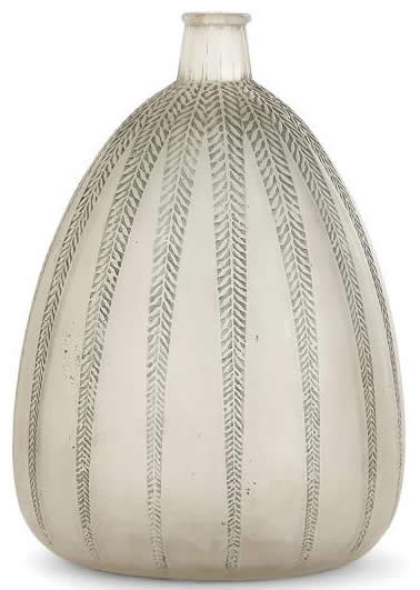 R. Lalique Mimosa Vase