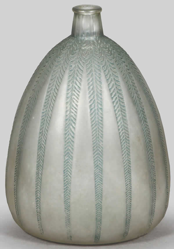 R. Lalique Mimosa Vase