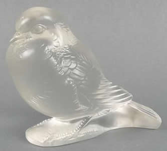 R. Lalique Moineau Fier Paperweight