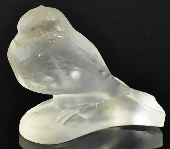 R. Lalique Moineau Fier Paperweight