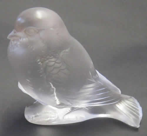 R. Lalique Moineau Fier Paperweight