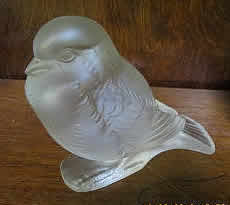R. Lalique Moineau Fier Paperweight