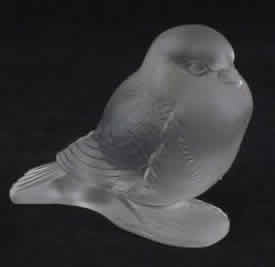 R. Lalique Moineau Fier Paperweight