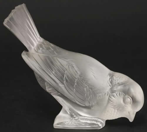R. Lalique Moineau Hardi Paperweight