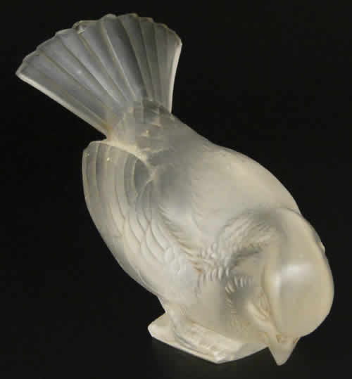 R. Lalique Moineau Hardi Paperweight