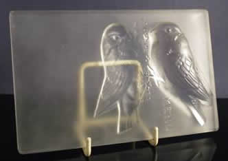 R. Lalique Moineau Menu