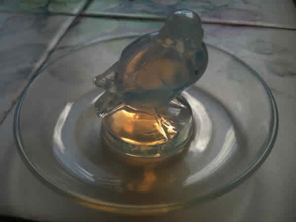 R. Lalique Moineau Pin Dish