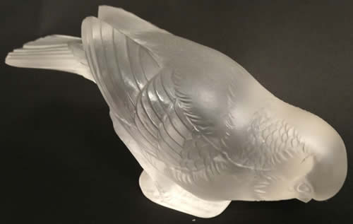 R. Lalique Moineau Timide Paperweight