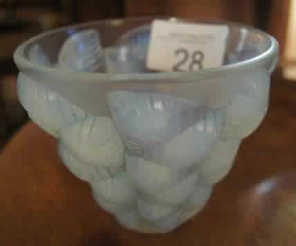 R. Lalique Moissac Vase