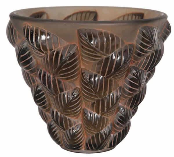 R. Lalique Moissac Vase