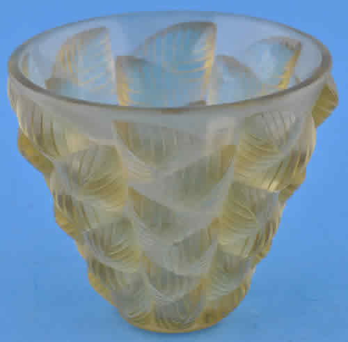 R. Lalique Moissac Vase