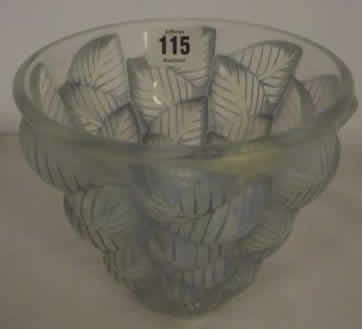 R. Lalique Moissac Vase