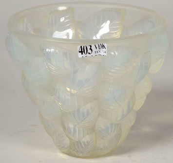 R. Lalique Moissac Vase
