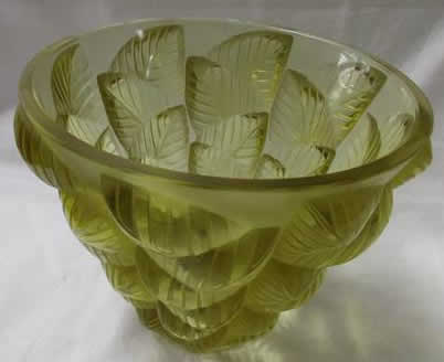 R. Lalique Moissac Vase