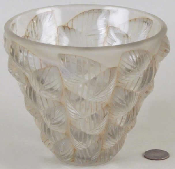 R. Lalique Moissac Vase