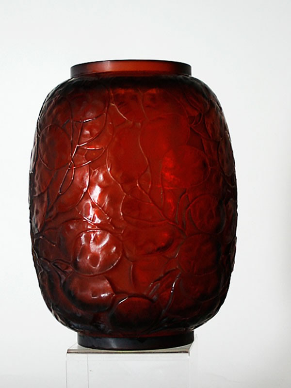 Rene Lalique Monnaie Du Pape Vase