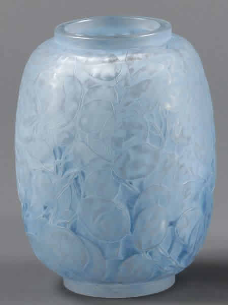 R. Lalique Monnaie Du Pape Vase